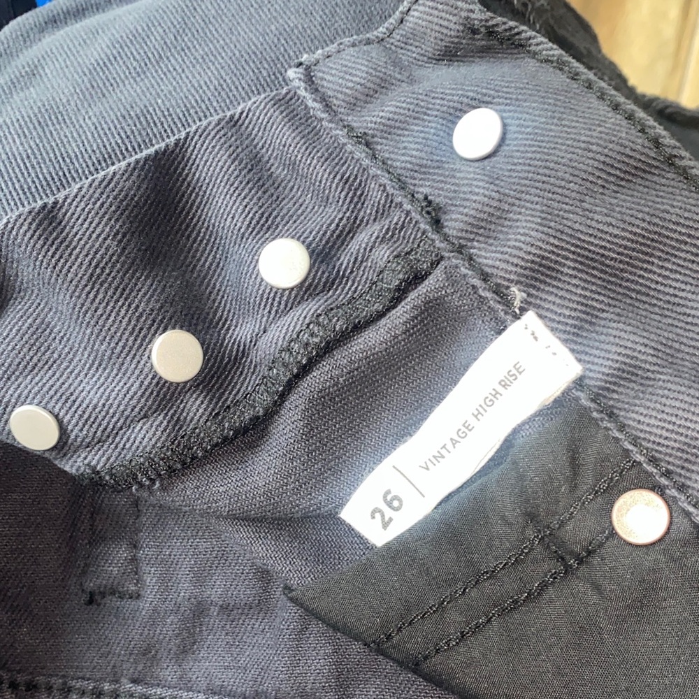 š²Black high rise PacSun Denim Jean shorts! - Picture 6 of 9